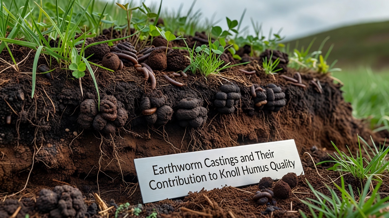 Earthworm Castings and Their Contribution to Knoll Humus Quality