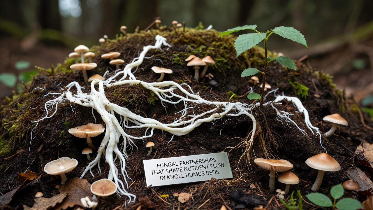 Fungal Partnerships That Shape Nutrient Flow in Knoll Humus Beds